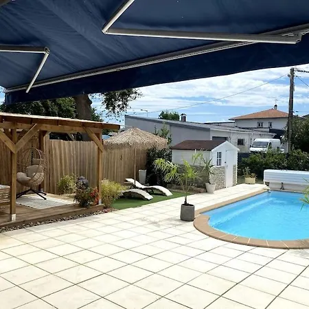 Logement Climatise Avec Piscine Vakantiehuis Labenne